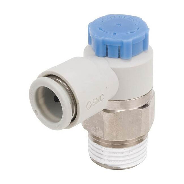 Smc Speed Control Valve,3/8in BSPT,Meter In AS3211F-03-11SA