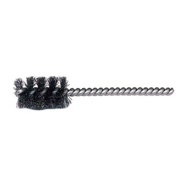 Weiler Single Spiral Tube Wire Brush, Steel, 1/4" 90864