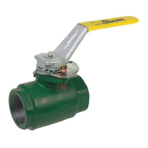 Sharpe 3" FNPT Ductile Iron Oil Patch Ball Valve Inline 4353014980