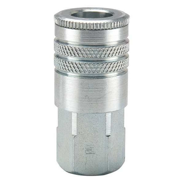 Parker Quick Connect,Socket,3/8" Body,1/2"-14 25F Parker Quick Connect,Socket,3/8" Body,1/2"-14 25F