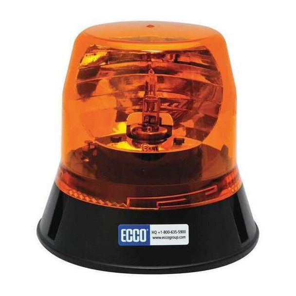 Ecco Rotating Beacon, Polycarbonate, 5-3/4" H 5813A