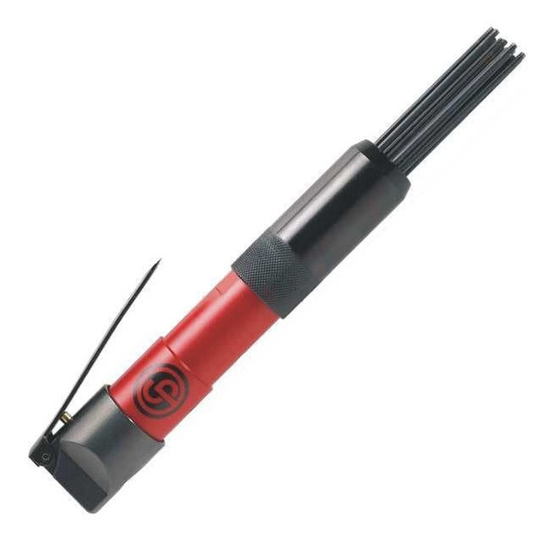 Compact Air Powered Needle Scaler, 11-3/8" x 1/8", 4,000 BPM