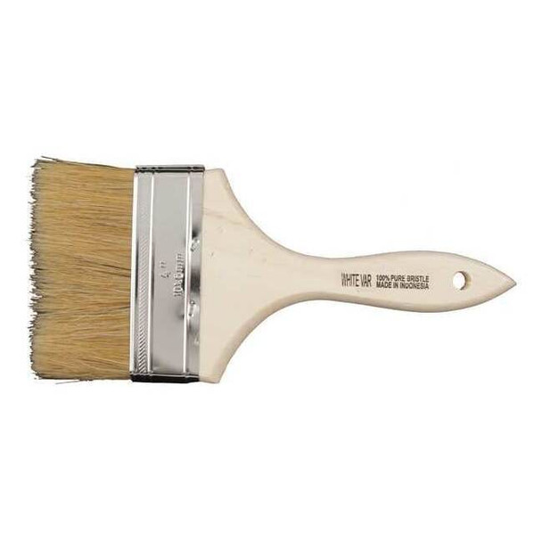Premier 4" Chip Soft, Hog Hair Bristle, Paint Brush, Wood Handle WV40