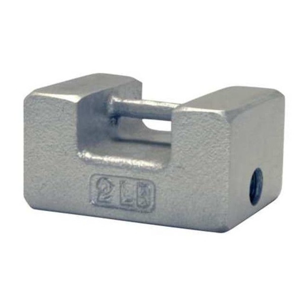 Rice Lake Weighing Systems Weight,Grip Hndle,2lb,Cast Iron,Class 7 12874