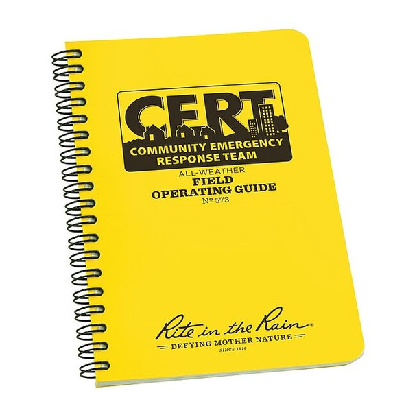 Rite in the Rain Field Operating Guide, 4-5/8 x 7In. 573