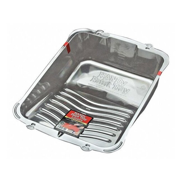 Plastic Paint Tray Liner, 1 gal, 18" L, 4 1/2" D, 4 1/2" W, 3 PK