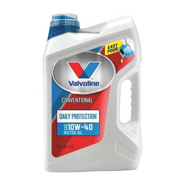 Valvoline Conventional Motor Oil, 10W-40, 5 Qt. 881157
