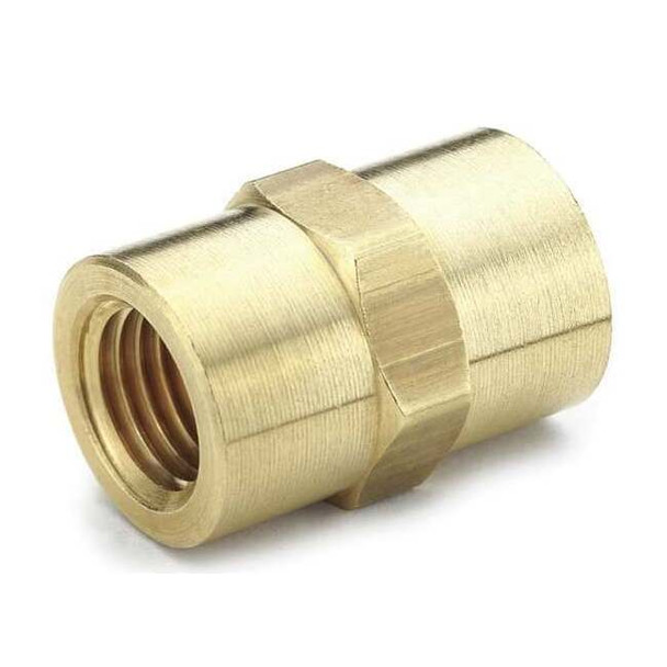 Coupling Brass Dryseal Pipe Fitting, 1/8 in Female NPT X 1/8 in Female NPT