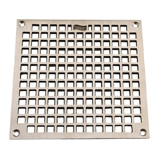 w/Screws Grate, Nickel Bronze, Screw, 7 7/16 in
