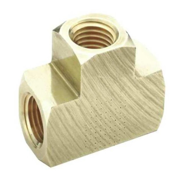 Extruded Tee Brass Dryseal Pipe Fitting, 3/8 in Female NPT X 3/8 in Female NPT