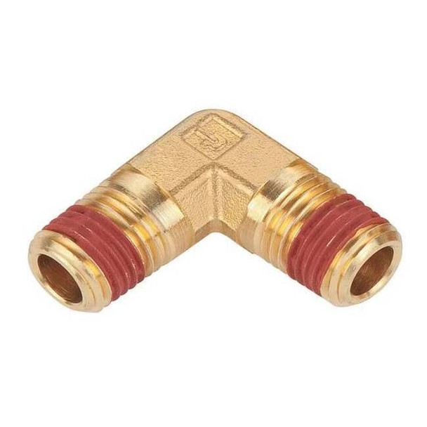 90 Degree Elbow Brass Male Elbow, 90 Degrees, 3/8 in Male NPT X 3/8 in Male NPT