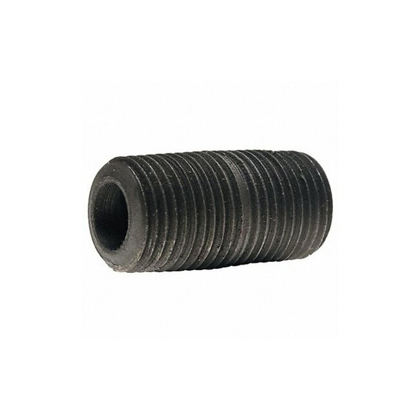 Beck 1/8" Close Black Pipe Nipple Sch 80 0332600204