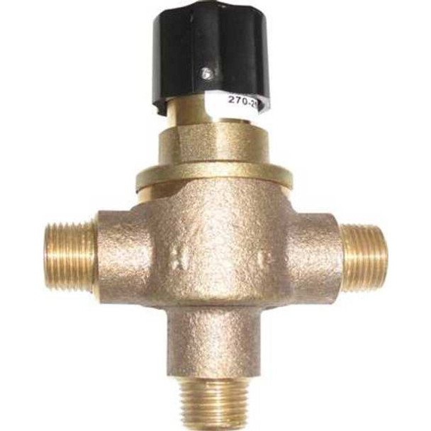 Leonard Valve Mixing Valve,Bronze,0.25 to 12 gpm 270-LF