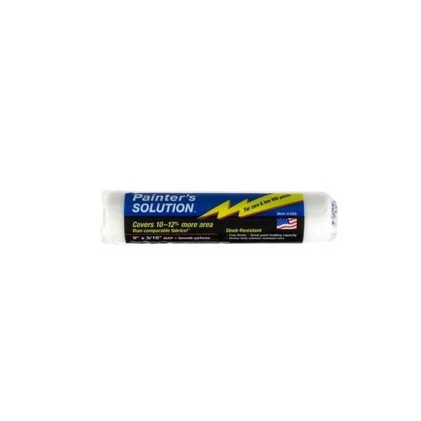 Wooster 9" Paint Roller Cover, 3/16" Nap, Woven Fabric R575-9