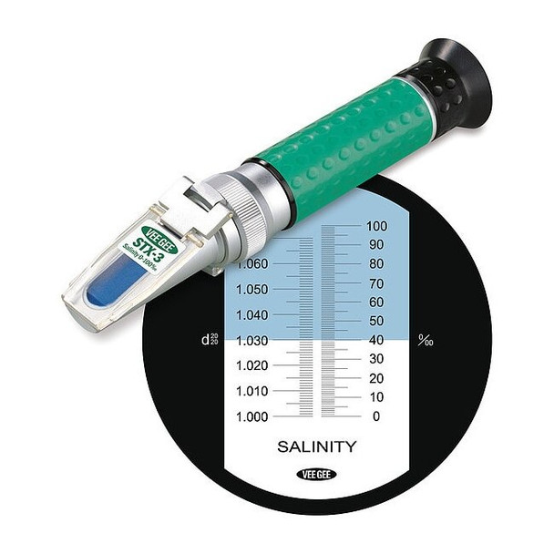 Vee Gee Refractometer, Handheld, 0-100 STX-3