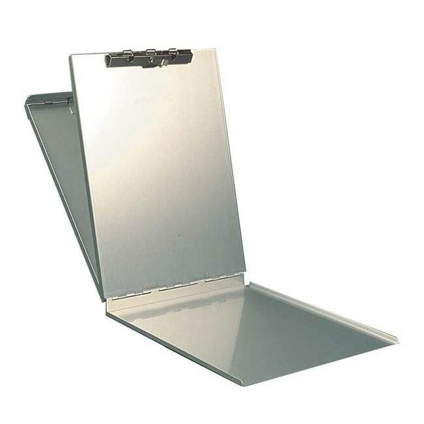 Manufacturer Varies 8-1/2" x 14" Portable Storage Clipboard 3/8", Silver 10020