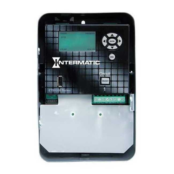 Intermatic ElectronicTimer,Astronomic,Gray,Metal ET90115C
