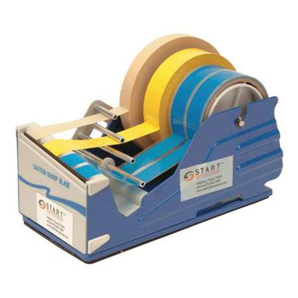 Start International Multi Roll Tape Dispenser,Blue,4 In. W SL7346