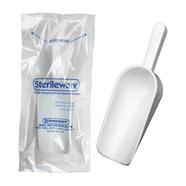 Manufacturer Varies Scoop,8 1/2 fl oz,19.1 cm,White,PK100 H36906-0000