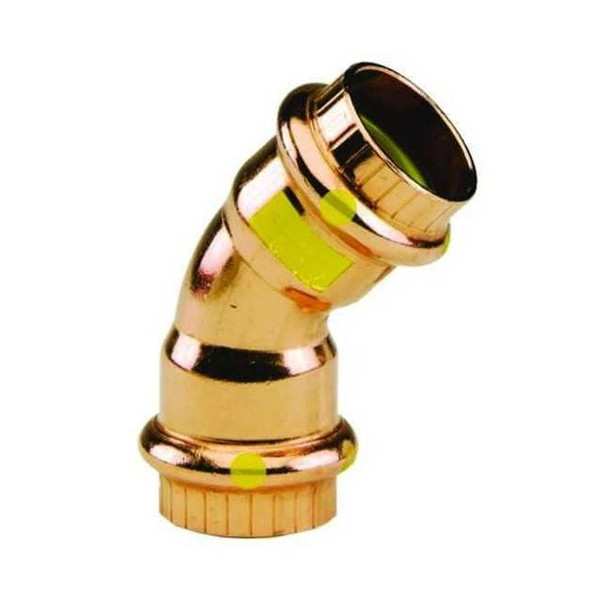 Viega Viega ProPress 45 elbow, 1-1/2" x 1-1/2" 77038