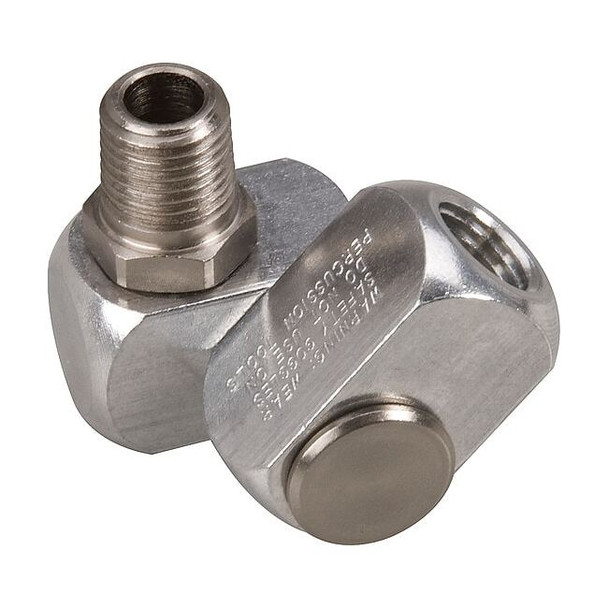 Dynabrade Swivel Connector,1/4"-18 (M)NPT x (F)NPT 95460