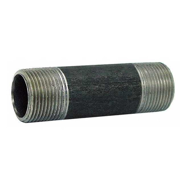 Beck 2-1/2" x 3-1/2" Black Pipe Nipple Sch 40 0330041609