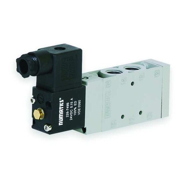 Aventics Solenoid Air Control Valve,1/4 In,24VDC L12BA452B060T61