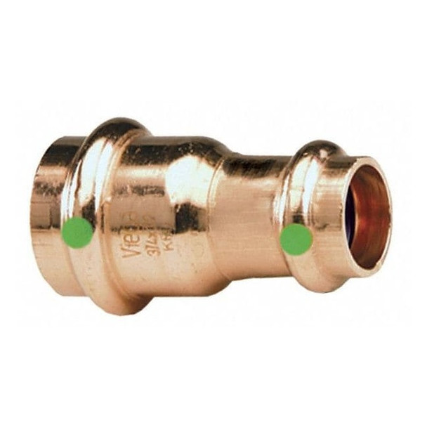 Viega Strt, Copper, Press-fit 2", Press-fit 1" 15608