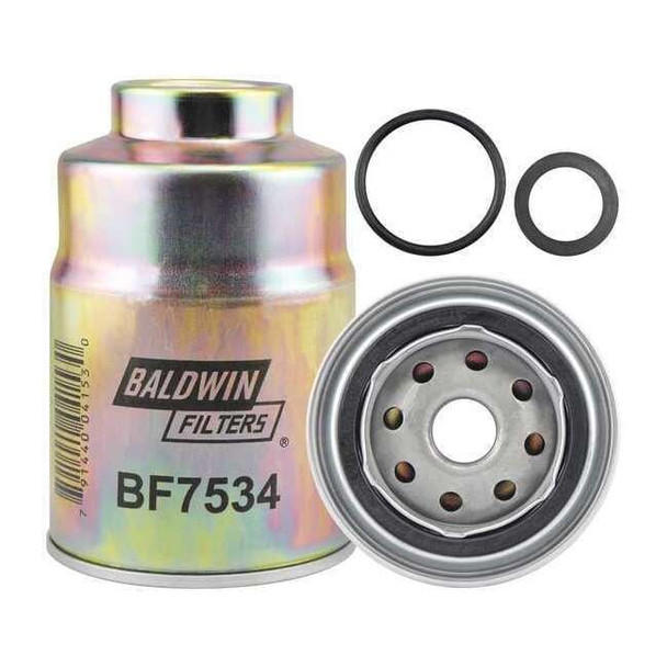 Baldwin Filters Fuel Filter,5-7/16 x 3-9/16 x 5-7/16 In BF7534