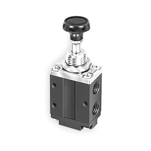 Parker Manual Air Control Valve,3-Way,1/4In NPT 524431000