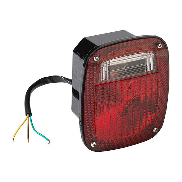 Grote Stop/Turn/Tail Light,Square,Red,5-3/4" L 50972