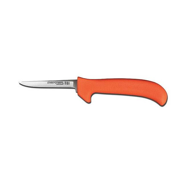 Dexter Russell Poultry Knife,Drop,3 3/4In,Poly,Orange 11203