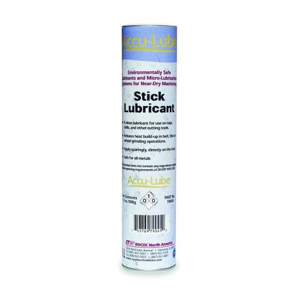 Accu-Lube Cutting Fluid, Stick Lube, 13 fl oz, Tube, White 79045