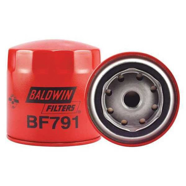 Baldwin Filters Fuel Filter,3-7/8 x 3-11/16 x 3-7/8 In BF791