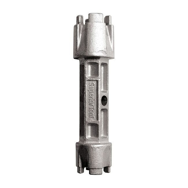 Superior Tool Tub Drain Wrench,Zinc,6-1/8" 6020
