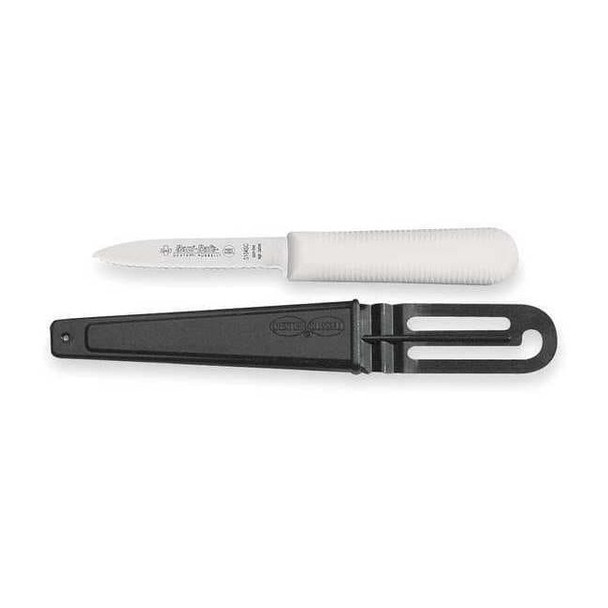 Dexter Russell Seafood Knife, Honed, Sheath, Sanitary Polypropylene 15403