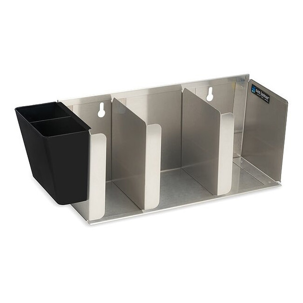Manufacturer Varies Lid Organizer,6 1/2in H,Silver L1014