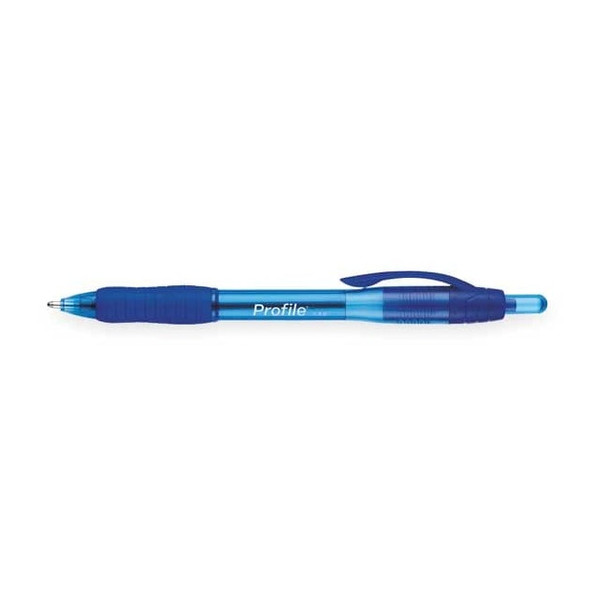 Paper Mate Retractable Ballpoint Pen, 1.4 mm, Blue PK12 89465A