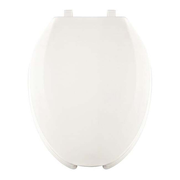 Centoco Toilet Seat With Cover, Concealed, Elongated, White 820STS-001