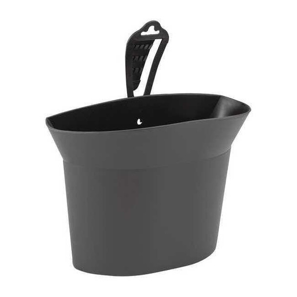 Bell polypropylene Trash Can, Black  00030-8