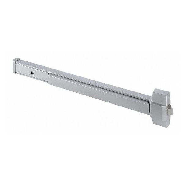 Arrow Lock Rim Exit Device,Satin Aluminum,Passage ED910-36 AL