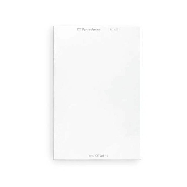 3m Speedglas Polycarbonate Plate,4-5/8x3-1/16 In,PK5 06-0200-30