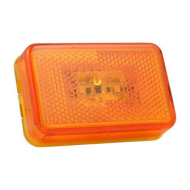 Grote Clearance/Marker,3-1/8 In,LED,Yellow 47503