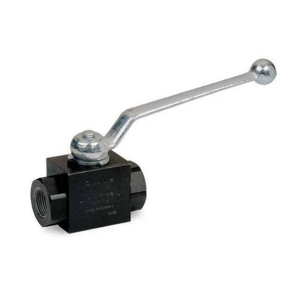 Dynaquip Controls 3/4" FNPT Carbon Steel Ball Valve Inline VAE2.A0 3/4