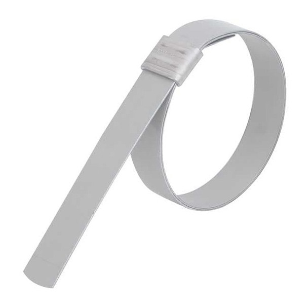 Band-It Pre. Band Clamp, Galv.CS, Min.Dia.1", PK24 GRS305