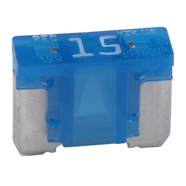Eaton Bussmann Automotive Fuse, 15A, 5 PK ATM-15LP