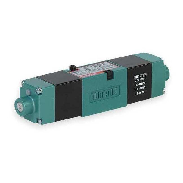 Numatics Solenoid Air Control Valve,1/8 In,24VDC 081SS600M000061