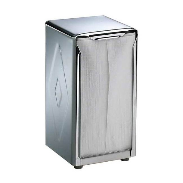 Manufacturer Varies Napkin Dispenser,4 in D,7 1/2 in H,SLVR H900XGR
