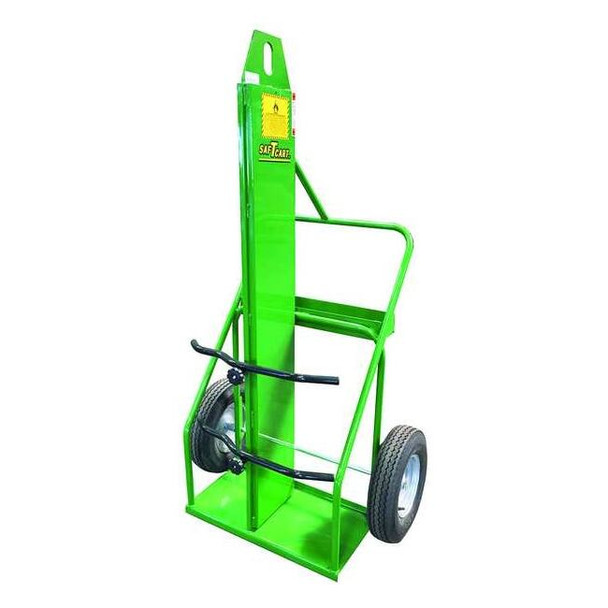 Saftcart Cylinder Hand Truck,1000 lb.,44"x34"x12" 871-16FW-LE
