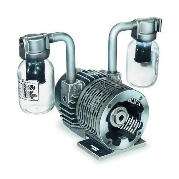Gast Separate Drive Vacuum Pump,1hp,Motorless 2067-V103